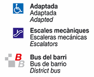 leyenda de líneas bus barcelona